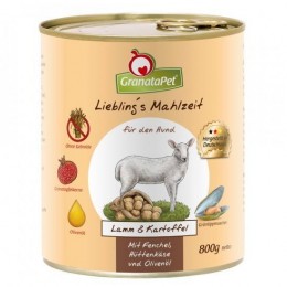 GranataPet Liebling's Mahlzeit bárány és burgonya konzerv 6*400g