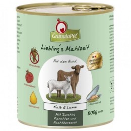 GranataPet Liebling&#039;s Mahlzeit borjú és bárány konzerv 6*800g