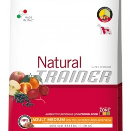 Trainer Natural Medium csirke, rizs &amp; aloe vera 3kg