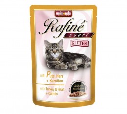 Animonda Rafiné Soupé KItten 100g pulyka-szív-répa