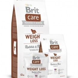 Brit Care Hypoallergen Weight Loss Rabbit &amp; Rice 12kg kutyatáp hízásra hajlamos kutyáknak