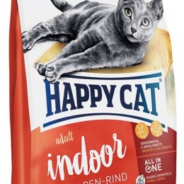 Happy Cat Indoor Adult Beef Marha 300g macskatáp felnőtt macskáknak