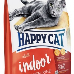 Happy Cat Indoor Adult Beef Marha 1,4kg macskatáp felnőtt macskáknak