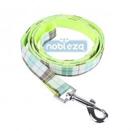 UV Sárga kockás mintás póráz, 2.0cm x 120cm