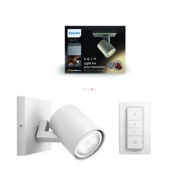 Philips 53090/31/P7 Runner Hue Spot fehér 1xGU10 + 5,5W GU10 Hue White Ambiance 2200-6500K