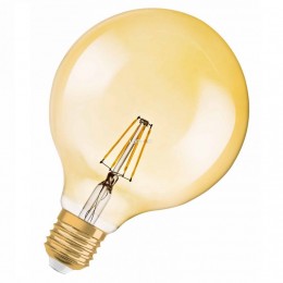 Osram E27 LED Vintage Globe 4W 380lm 2400K melegfehér - 35W izzó helyett