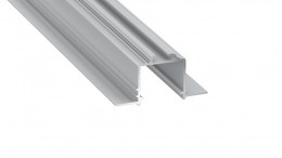 LED Alumínium Profil SUBLI Ezüst 2 méter