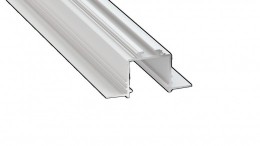 LED Alumínium Profil SUBLI Fehér 1 méter