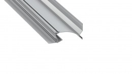 LED Alumínium Profil TOPO Ezüst 1 méter
