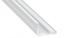 LED Alumínium Profil Keskeny L alakú [F] Fehér 2 méter