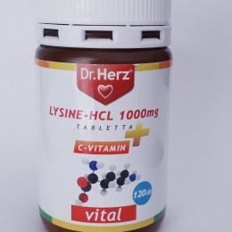 Dr. Herz Lysine-HCL 1000 mg, 120 db