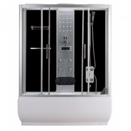 Sano Hidromasszázs zuhanykabin rádióval, világítással, fürdőkáddal CSK170