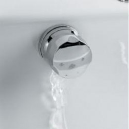 Riho / Beszerzés 1-2 hét! Riho le- és túlfolyó kádtöltővel, króm - ZA11020101000C