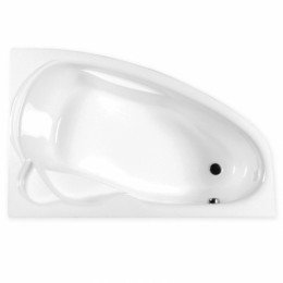 M-Acryl Liza asszimetrikus sarokkád 140 x 90 x 41 cm