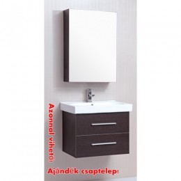 VERMONSPA 70 cm fali fürdőszoba szekrény kombináció VS005/A- AZONNAL