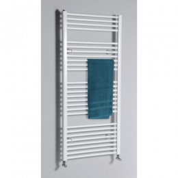 Aqualine egyenes fehér fürdőszobai radiátor 970x450 mm ILR94