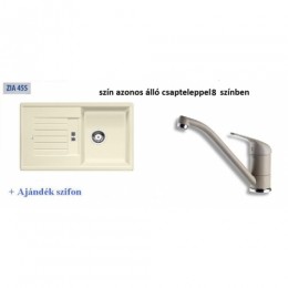 Blanco ZIA 45S Mosogatótálca + Álló csapt +szifon --