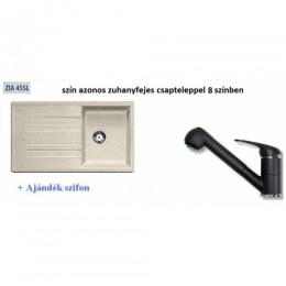 Blanco ZIA 45SL Mosogatótálca +GR zuhanyf. csapt +szifon --