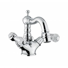 Bugnatese Revival Bidet csaptelep leeresztővel swarovski fogantyúval CR / KRÓM 444KCR