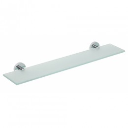 Sapho OMEGA ECONOMY Üvegpolc, 30x13 cm, jégüveg 104122042