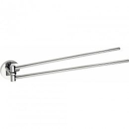 Sapho Omega dupla törölközőtartó 420x60x40 mm, króm 104204191