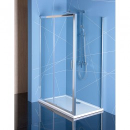 Polysan EASY LINE 100x80 szögletes zuhanykabin tolóajtós