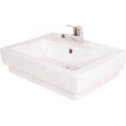 Sapho Sekura 57x44 cm pultra szerelhető mosdó 10SK50057