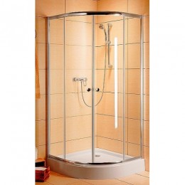 Radaway Classic A 90x90 negyedköríves zuhanykabin 90x90x185 cm, króm, Átlátszó 30000-01-01