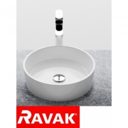 Ravak Moon 1 Ø 40 cm-es öntött műmárvány mosdó XJN01300000