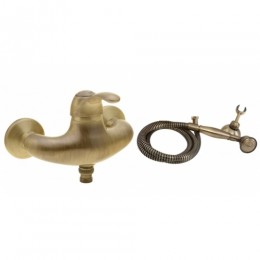 Sapho KIRKÉ zuhany csaptelep bronz KI11B+Stilo zuhanyszettel