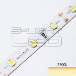 S-LIGHTLED SL-2835-WN60 10W/m 60LED/m 2700K meleg fehér 12V beltéri (5m/tekercs kiszerelés)