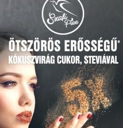 Szafi Free Ötszörös édesítő hatású kókuszvirág cukor steviával 300g