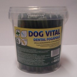 Dog Vital Dental Fogápoló / Borsmentával És Klorofillal 460G Jutalomfalat Kutyának