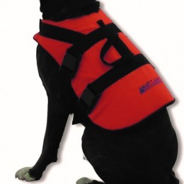 Navyline mentőmellény kutyáknak, 40+ kg súly, narancssárga színben