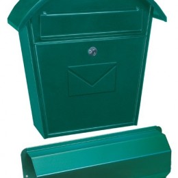 Rottner Aosta Set postaláda újságtartóval zöld színben 515x402x132mm