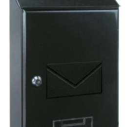Rottner Pisa postaláda fekete színben 360x235x95mm