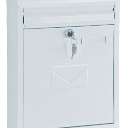 Rottner Como postaláda fehér színben 320x250x85mm