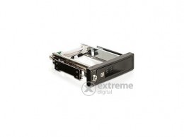 Delock HDD beépítő keret 5.25" -> 3.5", zárható