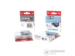 DYMO D1 kazetta 12x7m fekete/víz