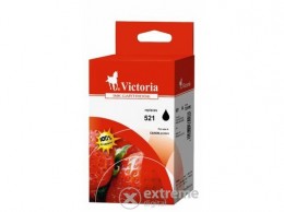 VICTORIA 521B Pixma iP3600/4600/MP540 fekete tintapatron, 9ml