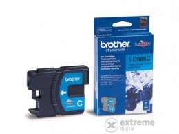 Brother LC980C DCP-145C/165C/MFC 250C cián patron, 260o.