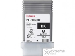 Canon PFI-102Bk tintapatron, fekete