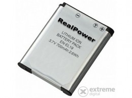 REAL POWER RealPower Nikon EN-EL19 3.7V 700mAh utángyártott Li-ion akkumulátor