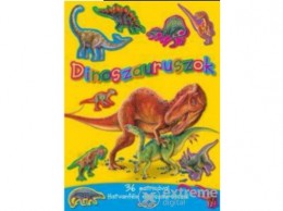 Napraforgó Kiadó Dinoszauruszok - Mozgalmas matricásfüzet