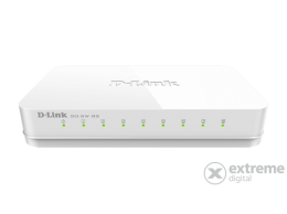 D-Link GO-SW-8G 8 portos Gigabit asztali switch