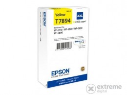 Epson T7894 C13T789440 tintapatron, sárga