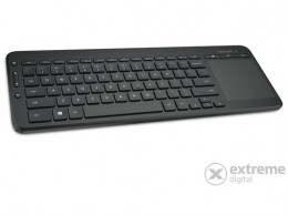 Microsoft All-in-One Media keyboard touchpados vezeték nélküli billentyűzet (Smart TV-hez, N9Z-00021)