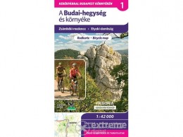 Frigoria Könyvkiadó - Budai-hegység és környéke kerékpáros és turistatérkép 1:42 000