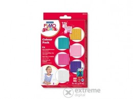 FIMO "Kids Color Pack" égethető gyurma készlet, 6 különböző szín (6x42g)