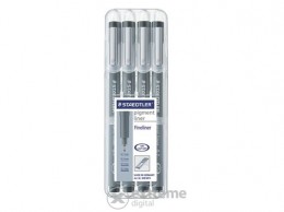 STAEDTLER Pigment Liner tusfilc készlet, fekete